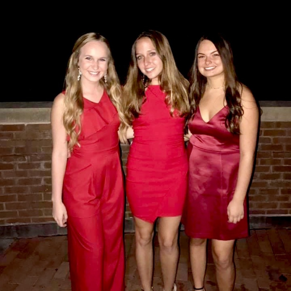 Red bodycon dress